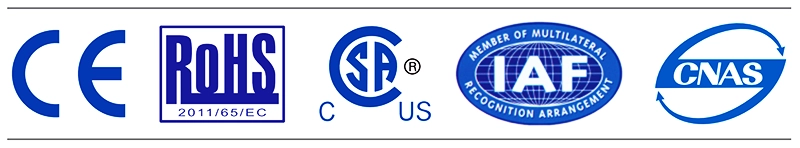 武汉华易普通型执行器认证 | Certificaciones de actuador DCL